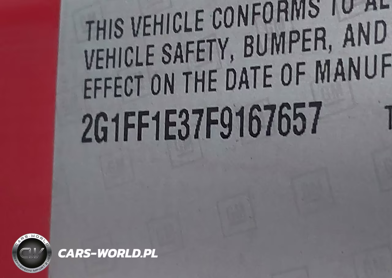 2015 Chevrolet Camaro 2Lt VIN:2G1FF1E37F9167657 - 9