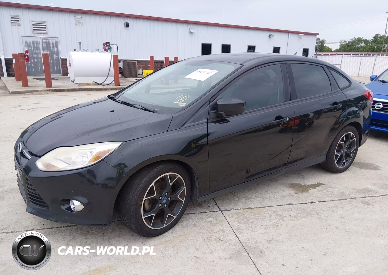 2012 Ford Focus Se VIN:1FAHP3F27CL362182 - 2