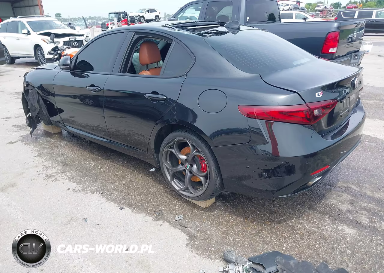 2019 Alfa Romeo Giulia Ti Sport Awd VIN:ZARFANBN4K7602221 - 3