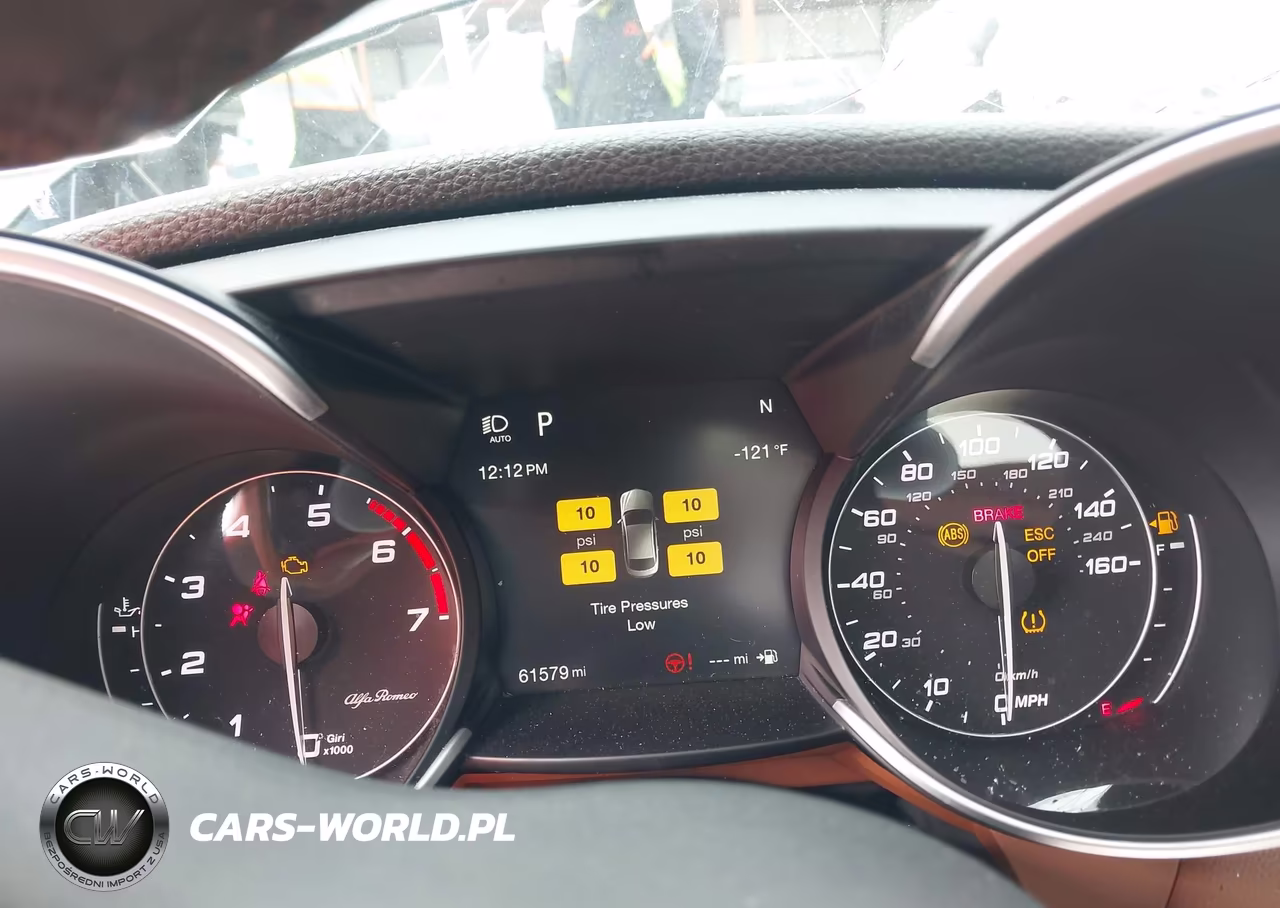 2019 Alfa Romeo Giulia Ti Sport Awd VIN:ZARFANBN4K7602221 - 7