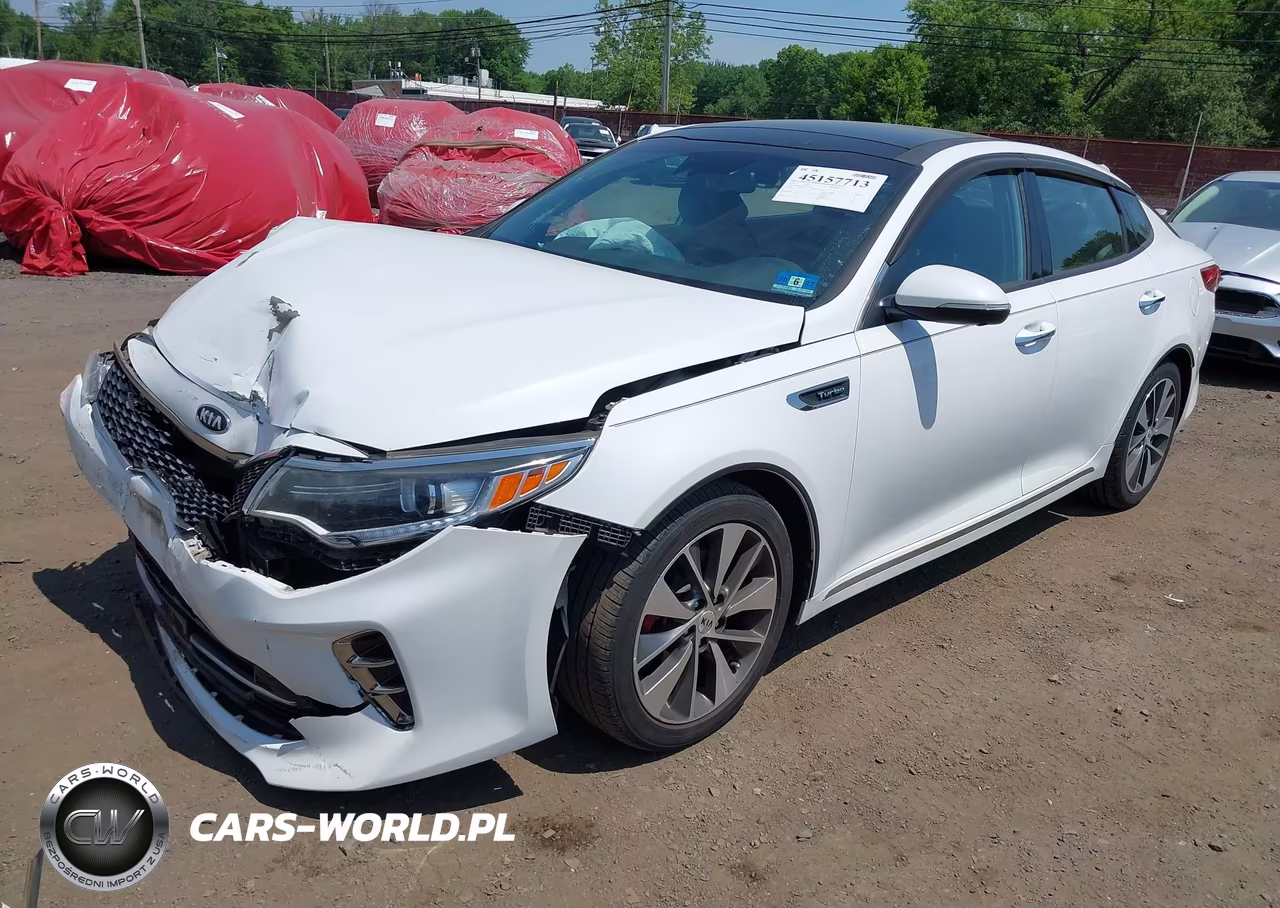2016 Kia Optima Sxl Turbo VIN:5XXGV4L24GG050395 - 2