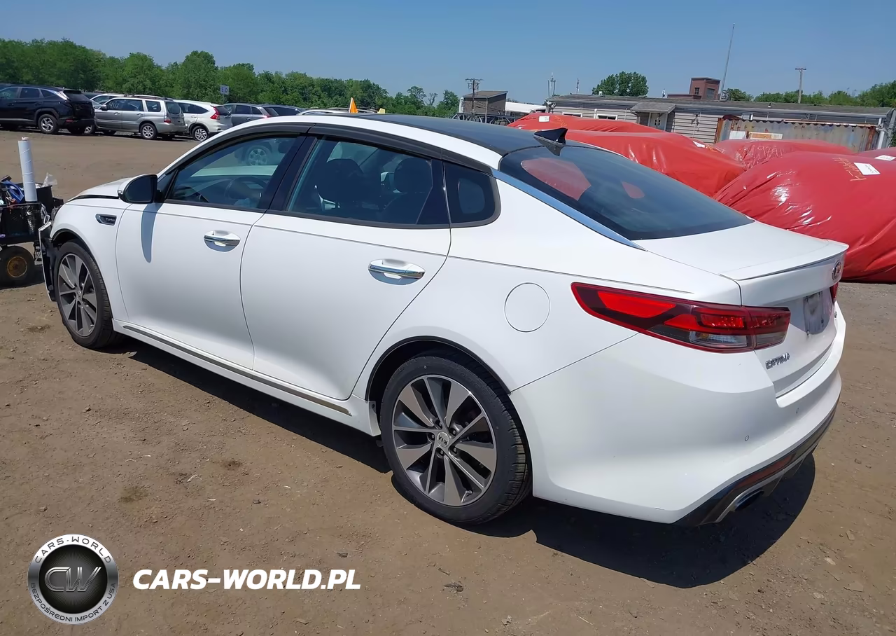 2016 Kia Optima Sxl Turbo VIN:5XXGV4L24GG050395 - 3