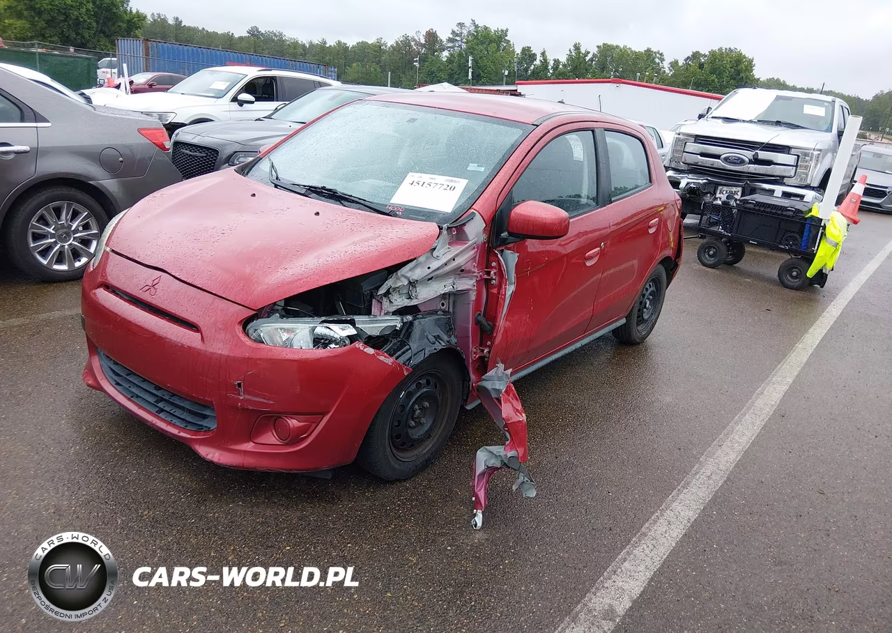 2015 Mitsubishi Mirage De VIN:ML32A3HJ1FH057776 - 2
