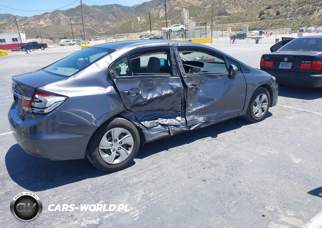 2015 Honda Civic Lx VIN:2HGFB2F57FH537487 - 13