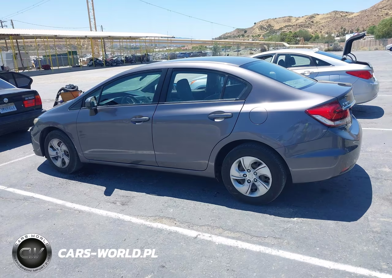2015 Honda Civic Lx VIN:2HGFB2F57FH537487 - 14