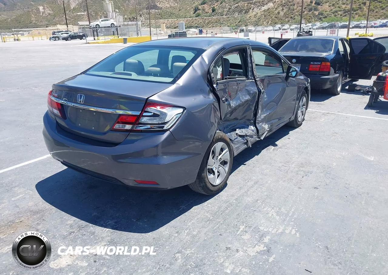 2015 Honda Civic Lx VIN:2HGFB2F57FH537487 - 4