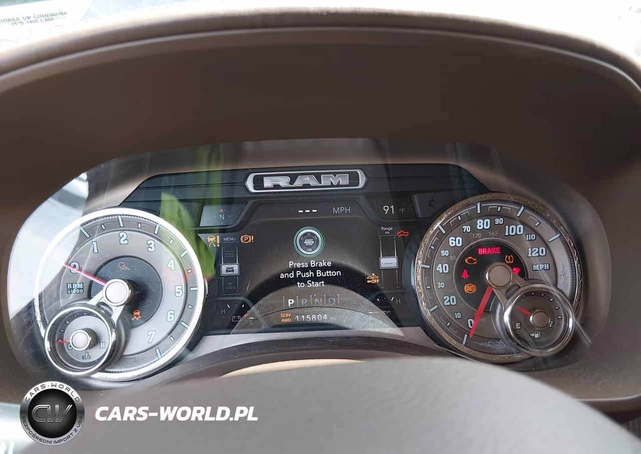 2019 Ram 1500 VIN:1C6SRFKT1KN560096 - 7