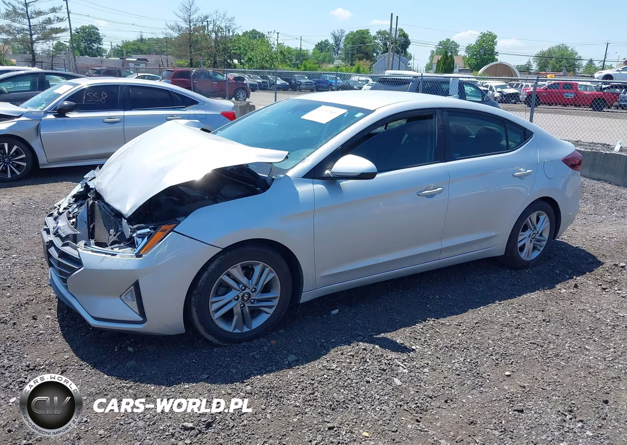 2020 Hyundai Elantra Sel VIN:5NPD84LFXLH539525 - 2