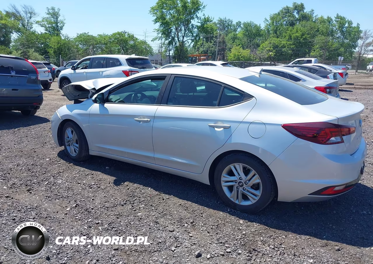 2020 Hyundai Elantra Sel VIN:5NPD84LFXLH539525 - 3