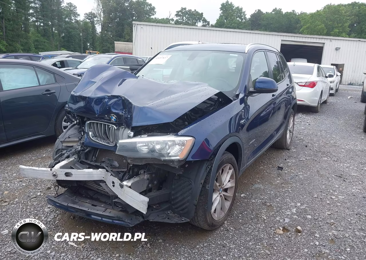 2016 BMW X3 xDrive28I VIN:5UXWX9C59G0D86575 - 2