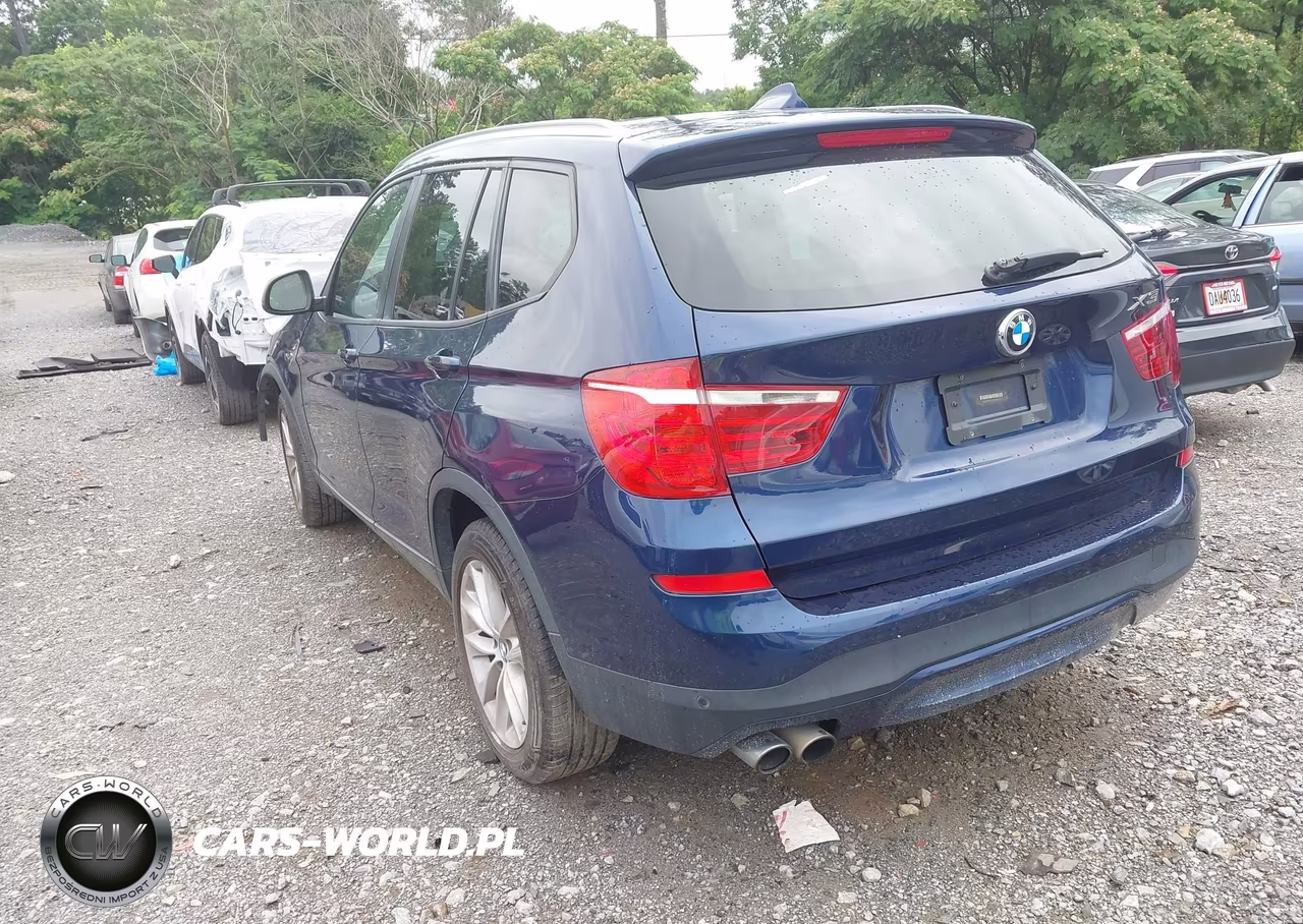 2016 BMW X3 xDrive28I VIN:5UXWX9C59G0D86575 - 3