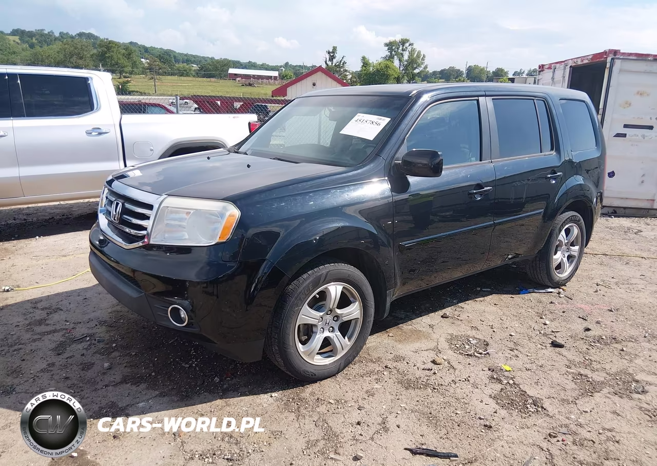 2014 Honda Pilot Ex-L VIN:5FNYF3H53EB008198 - 2