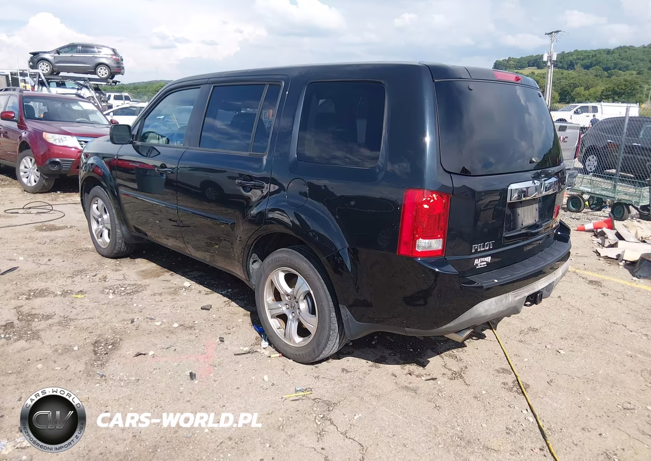 2014 Honda Pilot Ex-L VIN:5FNYF3H53EB008198 - 3