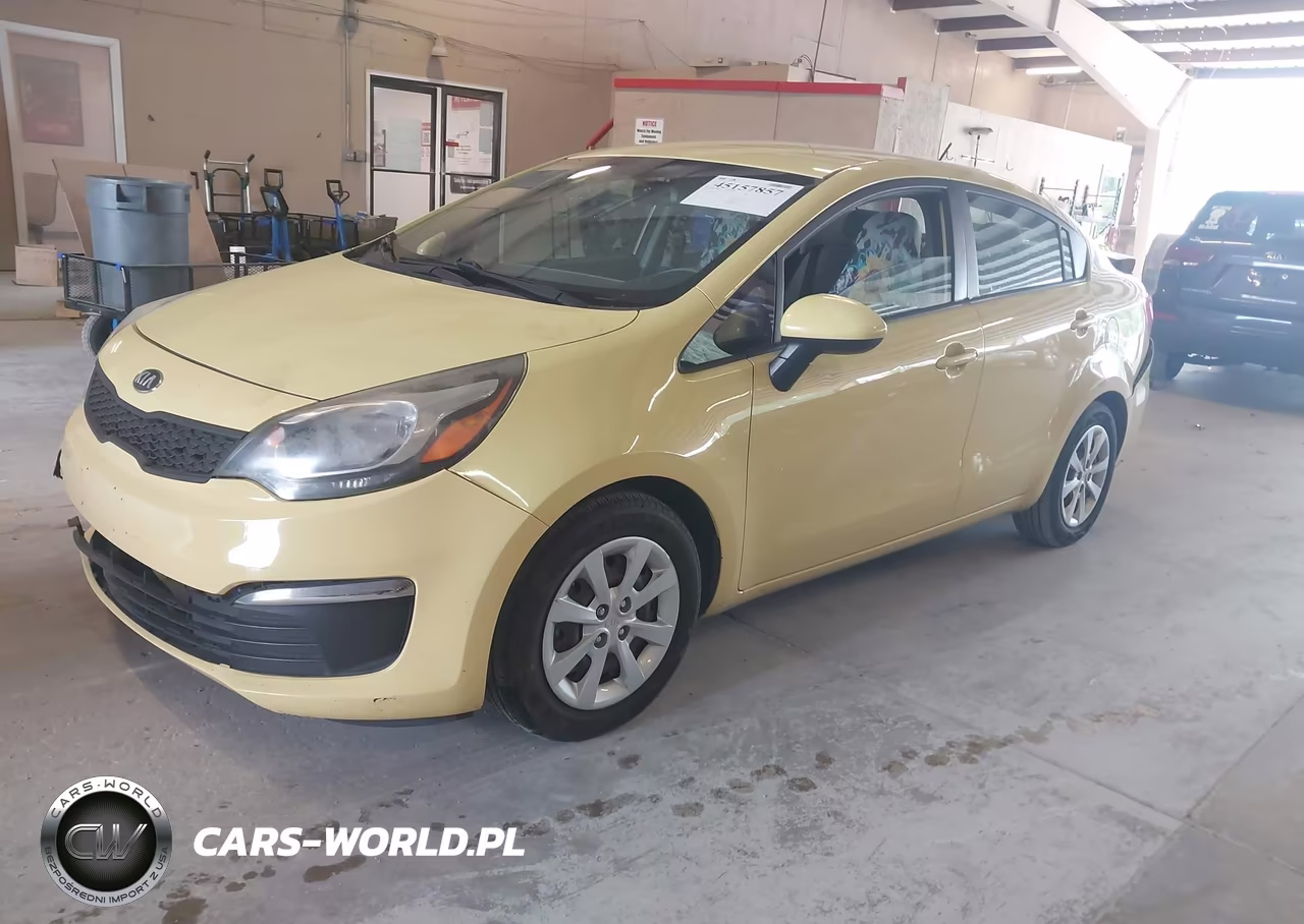 2016 Kia Rio Lx VIN:KNADM4A39G6547035 - 2