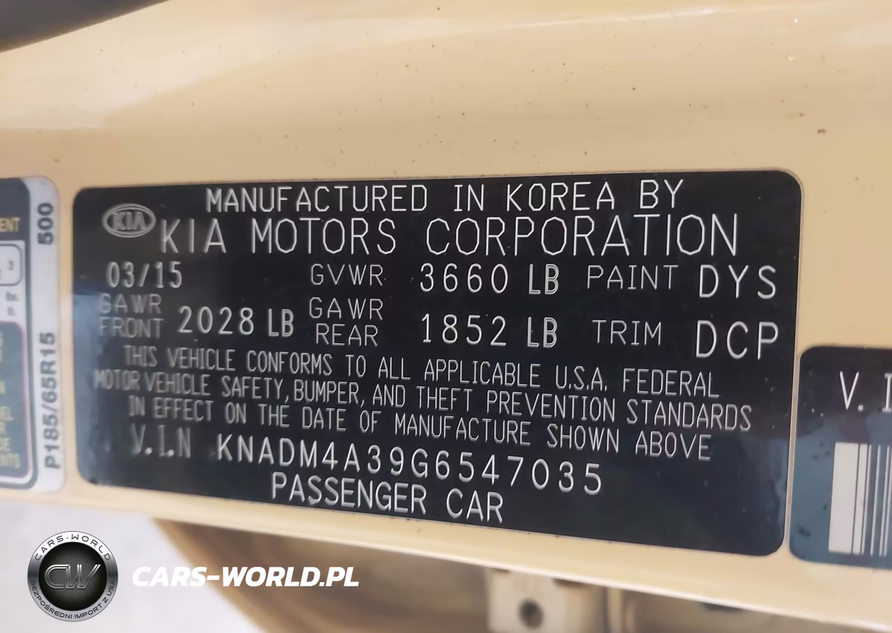 2016 Kia Rio Lx VIN:KNADM4A39G6547035 - 9