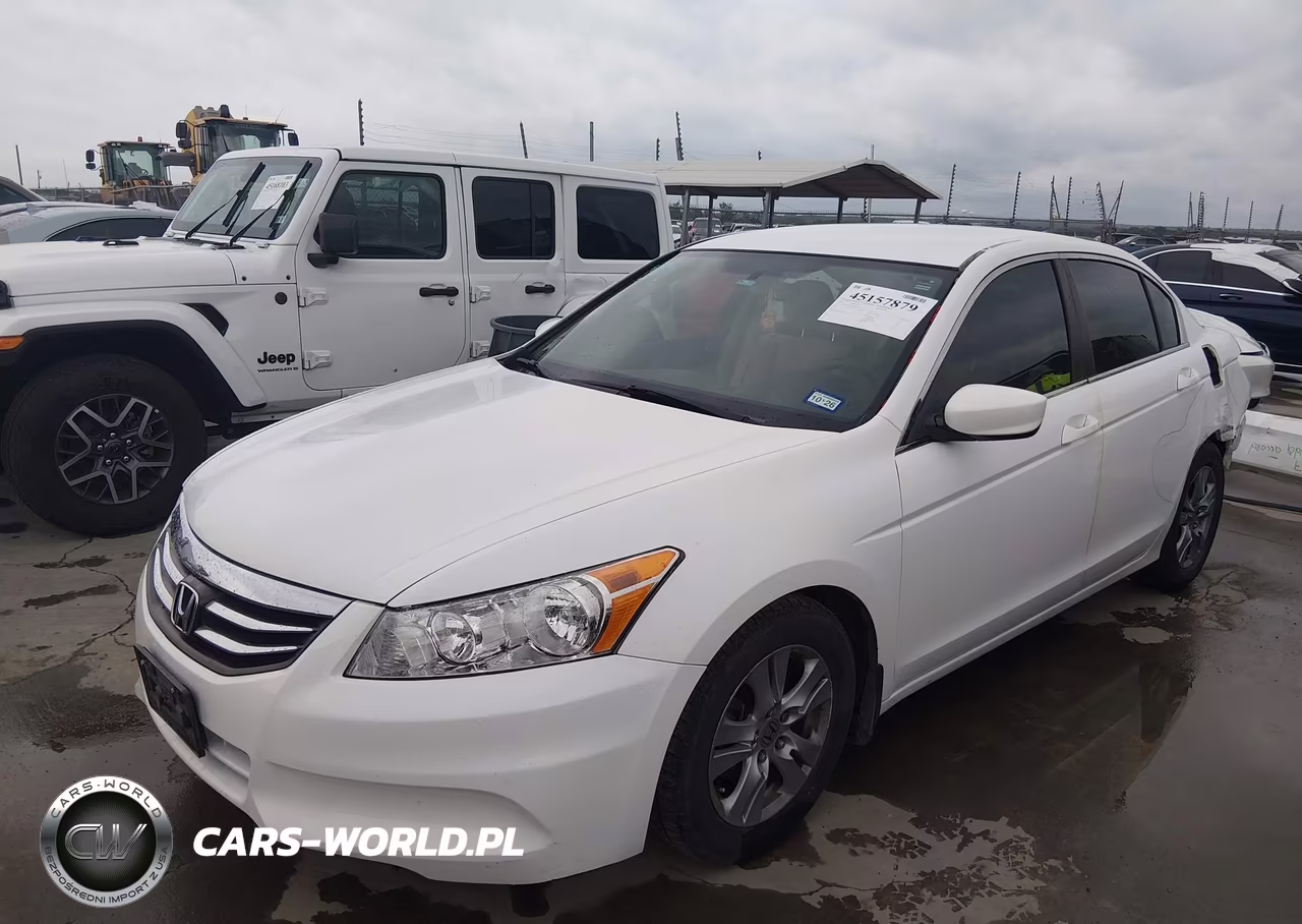 2012 Honda Accord 2.4 Lx-P VIN:1HGCP2F4XCA009240 - 2