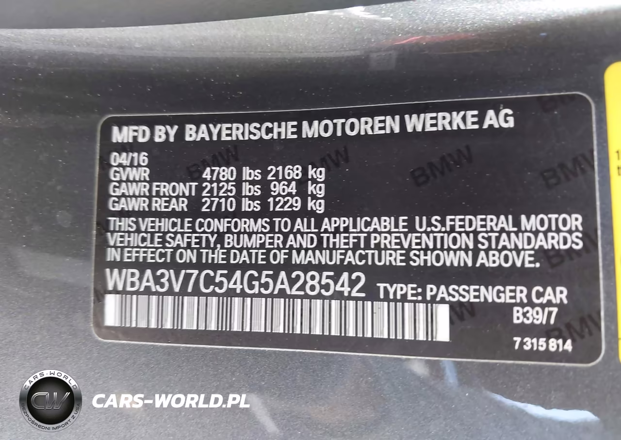 2016 BMW 428I VIN:WBA3V7C54G5A28542 - 9