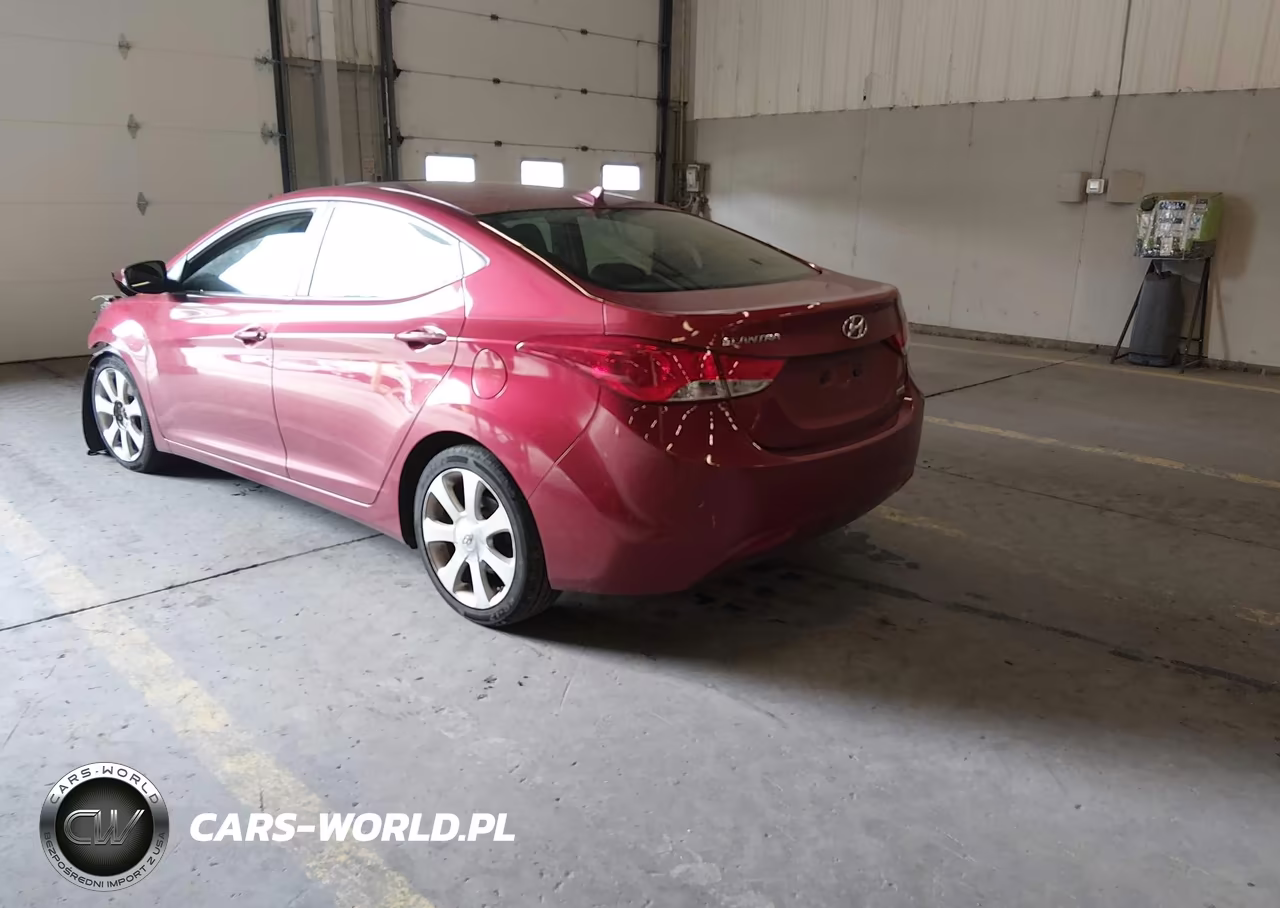 2013 Hyundai Elantra Limited VIN:5NPDH4AE5DH252699 - 3