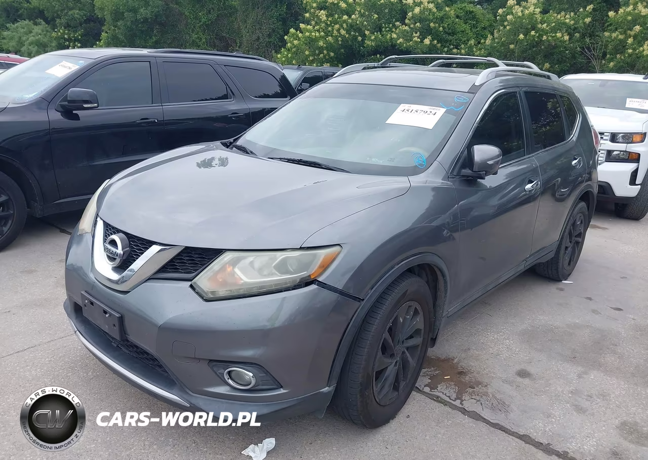 2015 Nissan Rogue S-Sl-Sv VIN:5N1AT2MT5FC817754 - 2