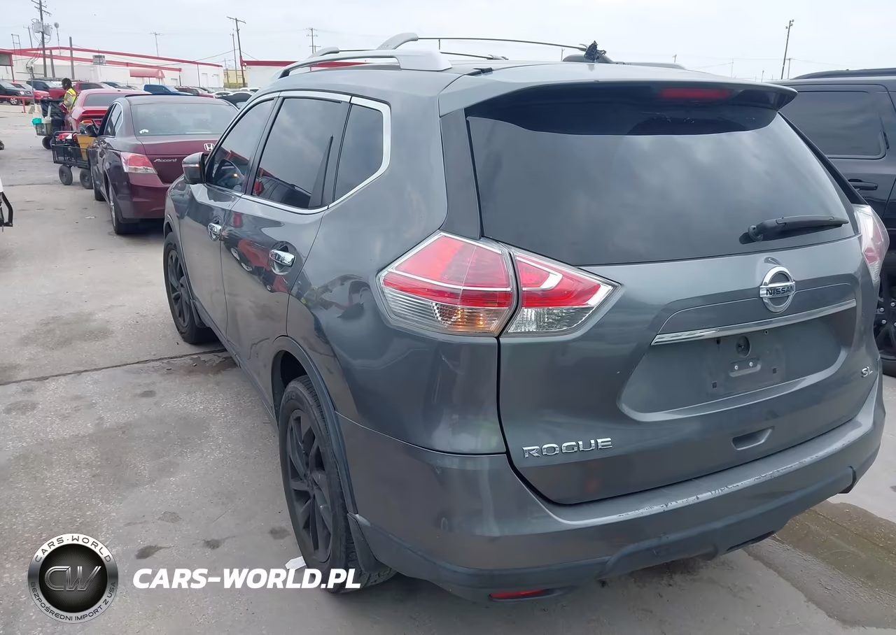 2015 Nissan Rogue S-Sl-Sv VIN:5N1AT2MT5FC817754 - 3