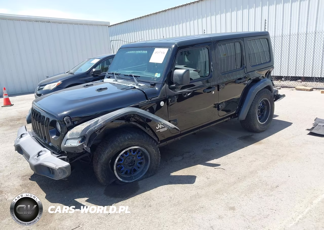 2018 Jeep Wrangler Unlimited Sport S 4X4 VIN:1C4HJXDG1JW147720 - 2