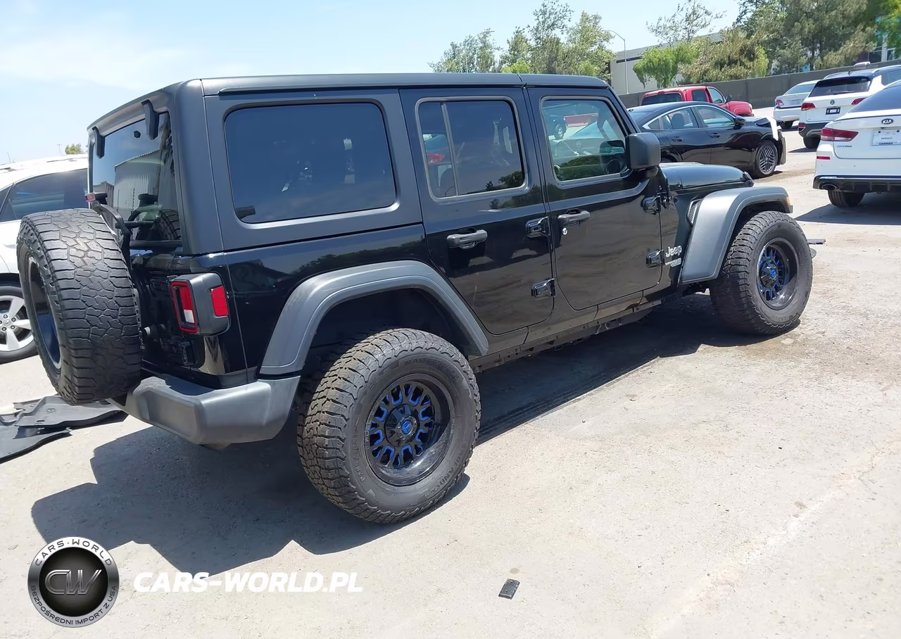 2018 Jeep Wrangler Unlimited Sport S 4X4 VIN:1C4HJXDG1JW147720 - 4