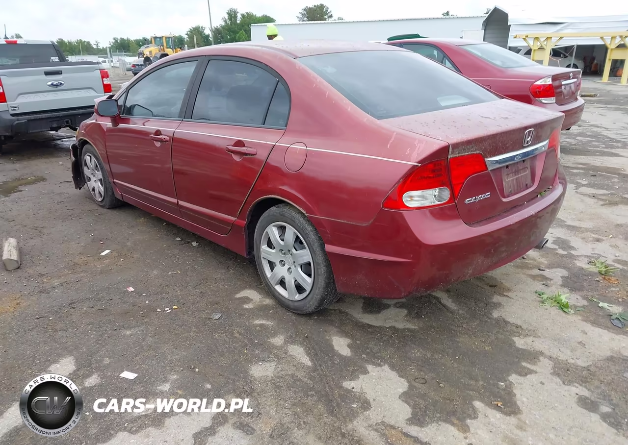 2010 Honda Civic Lx VIN:19XFA1F5XAE078603 - 3