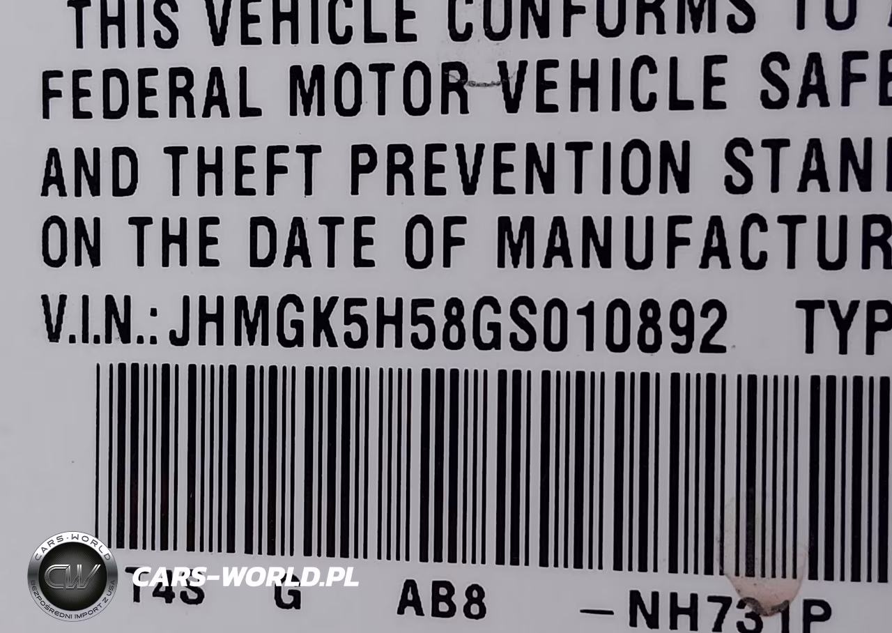 2016 Honda Fit Lx VIN:JHMGK5H58GS010892 - 9