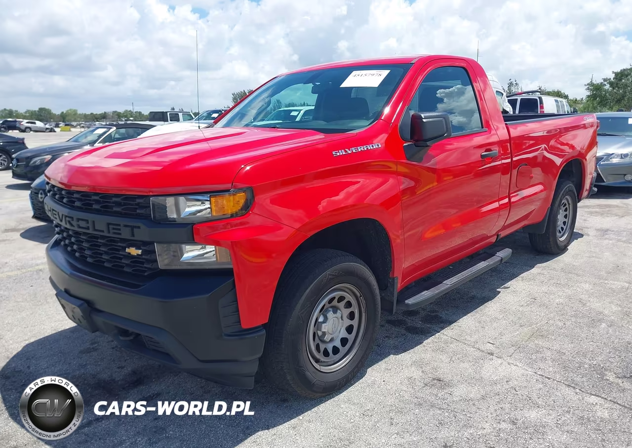 2019 CHEVROLET SILVERADO K1500 VIN:3GCNYAEH7KG310874 - 2