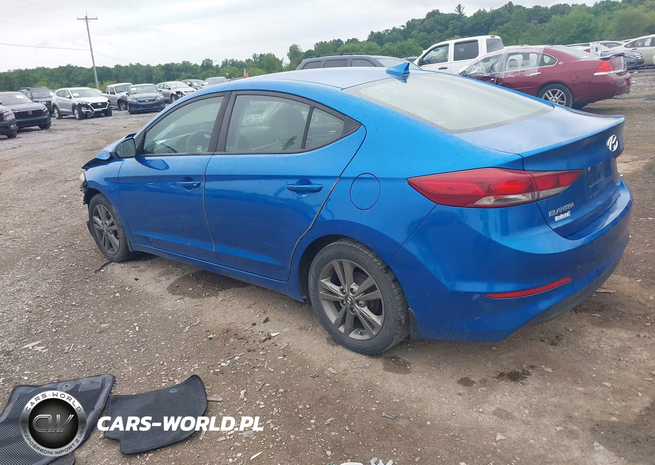 2017 Hyundai Elantra Se VIN:5NPD84LF6HH026148 - 3