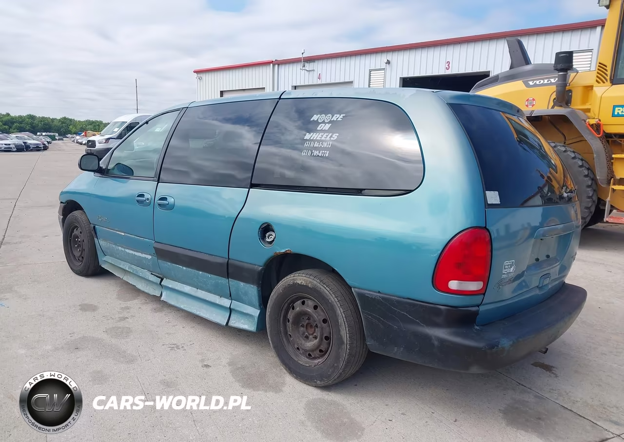 1999 Plymouth Grand Voyager Se VIN:1P4GP44G4XB556315 - 3