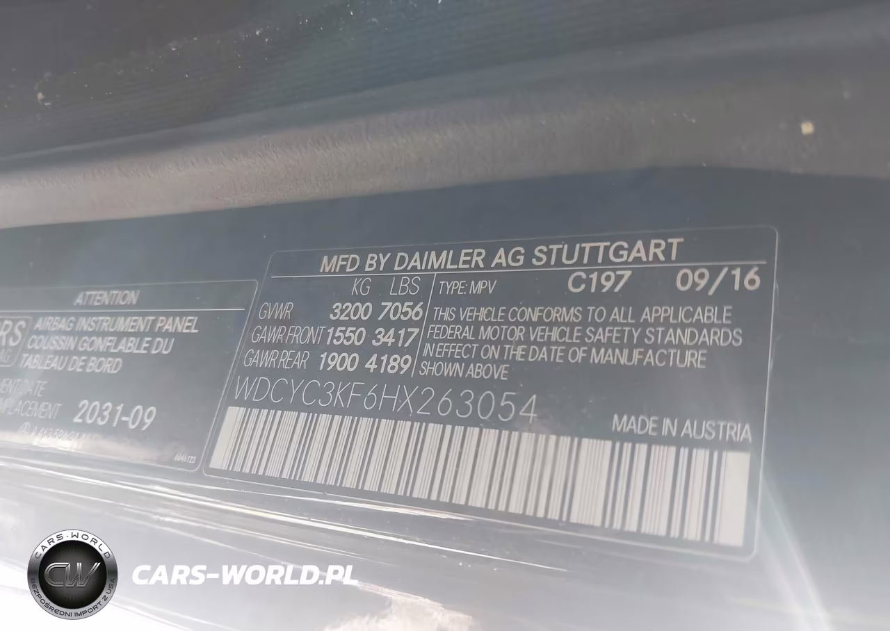 2017 Mercedes-Benz G 550 4Matic VIN:WDCYC3KF6HX263054 - 9