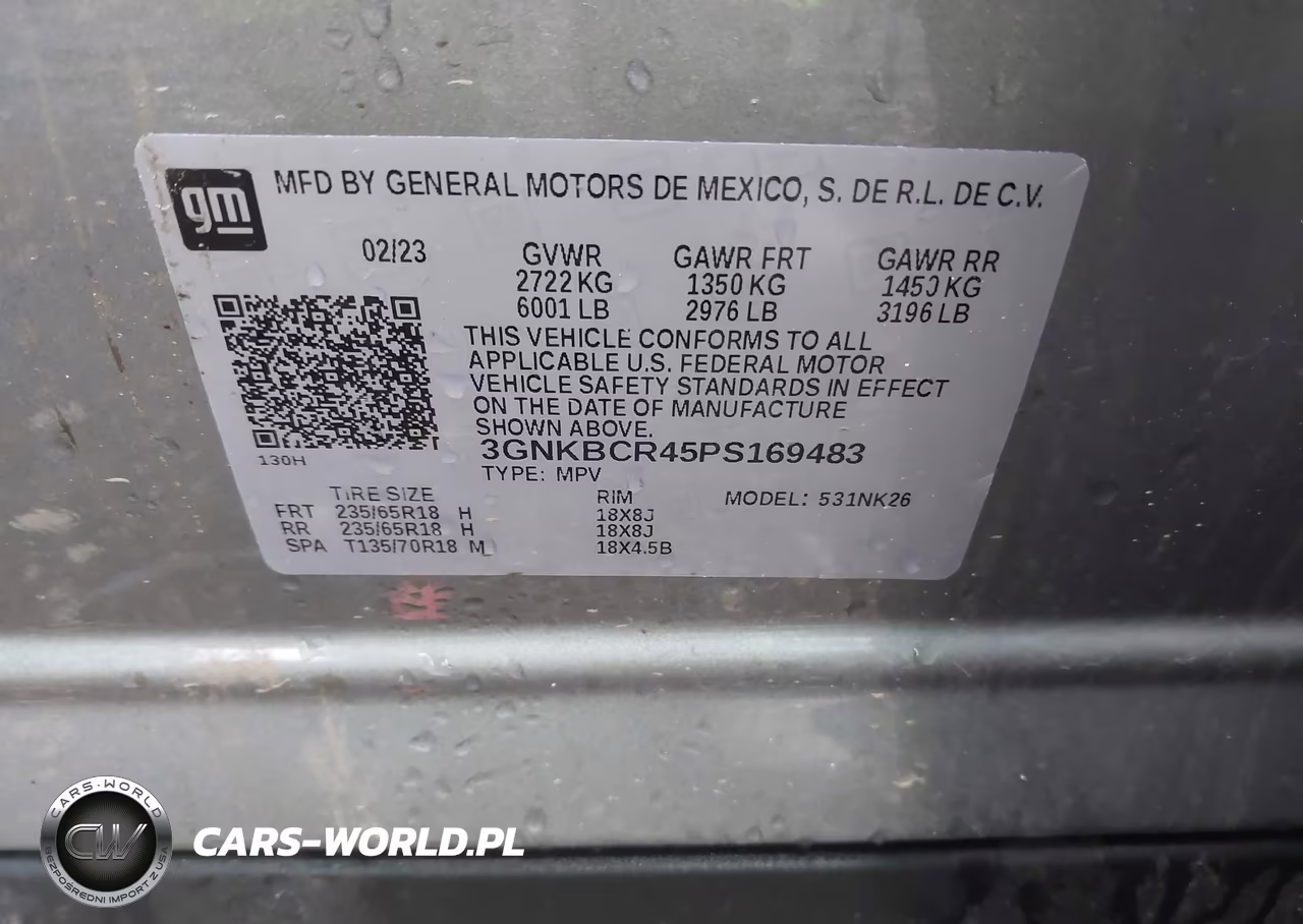 2023 Chevrolet Blazer Fwd 2Lt VIN:3GNKBCR45PS169483 - 9