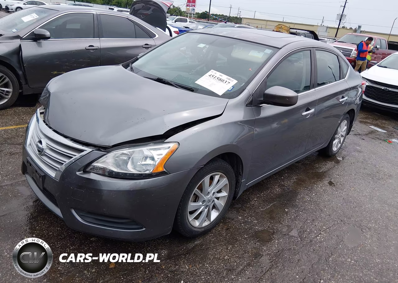 2015 Nissan Sentra Sv VIN:3N1AB7AP4FY297651 - 2