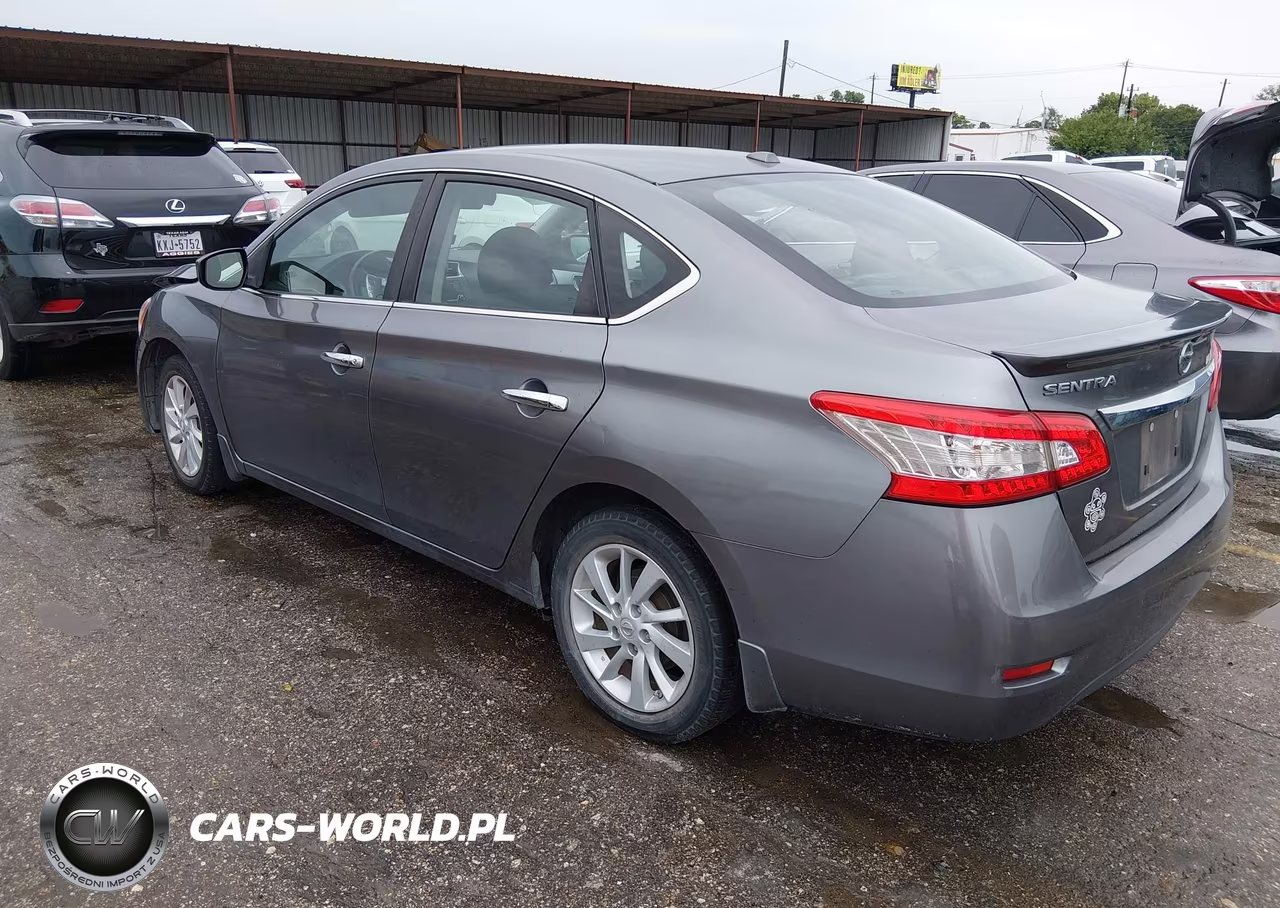 2015 Nissan Sentra Sv VIN:3N1AB7AP4FY297651 - 3