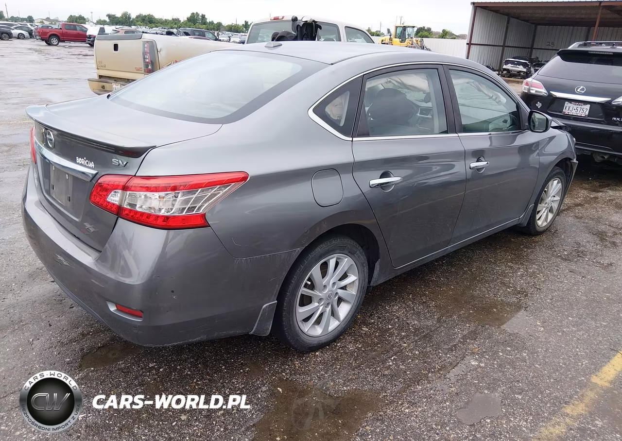 2015 Nissan Sentra Sv VIN:3N1AB7AP4FY297651 - 4