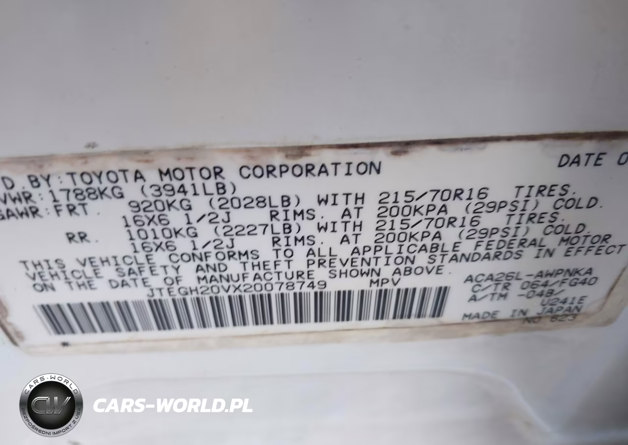 2002 Toyota Rav4 VIN:JTEGH20VX20078749 - 9