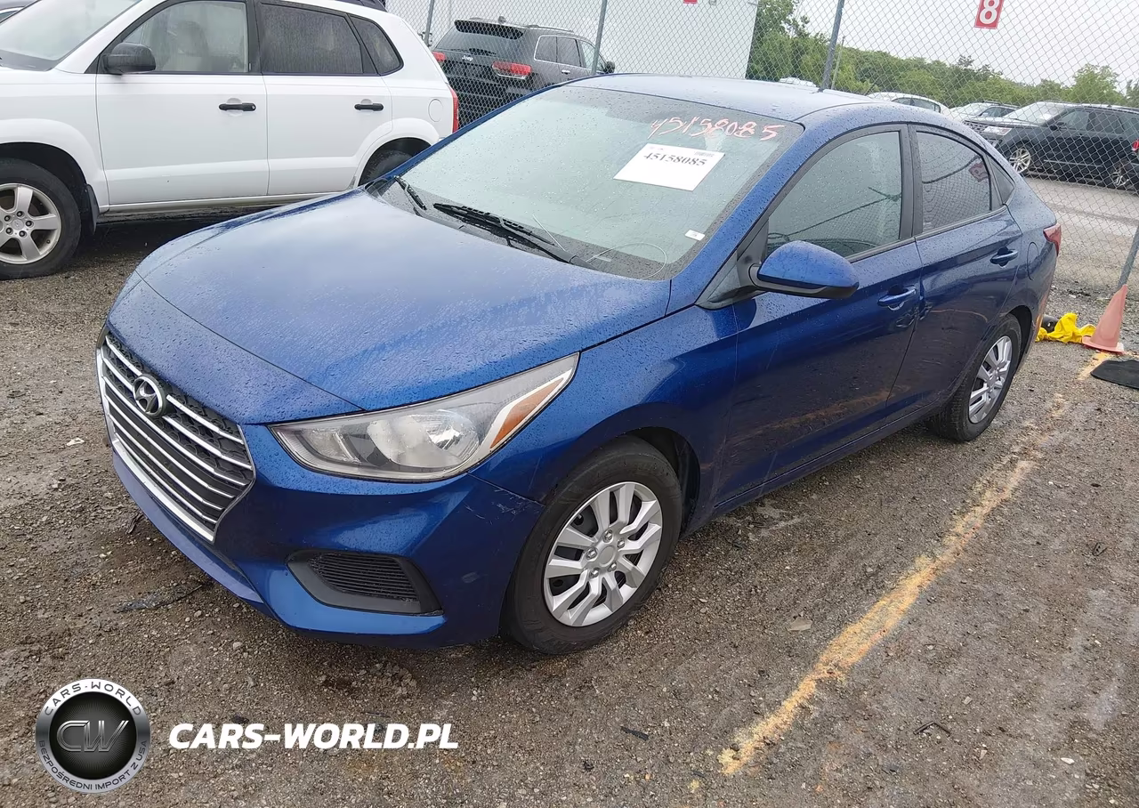 2020 Hyundai Accent Se VIN:3KPC24A6XLE115623 - 2