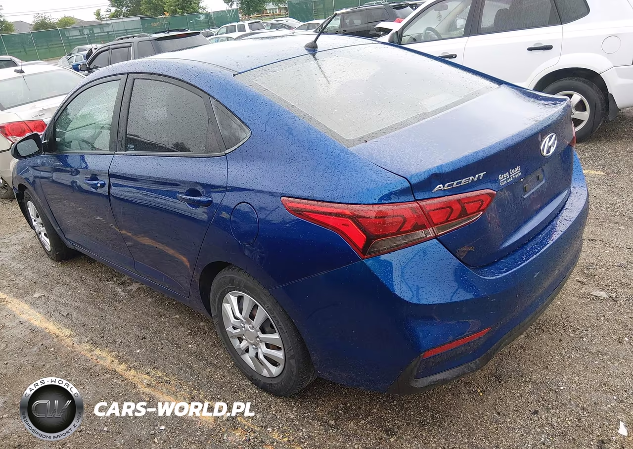2020 Hyundai Accent Se VIN:3KPC24A6XLE115623 - 3