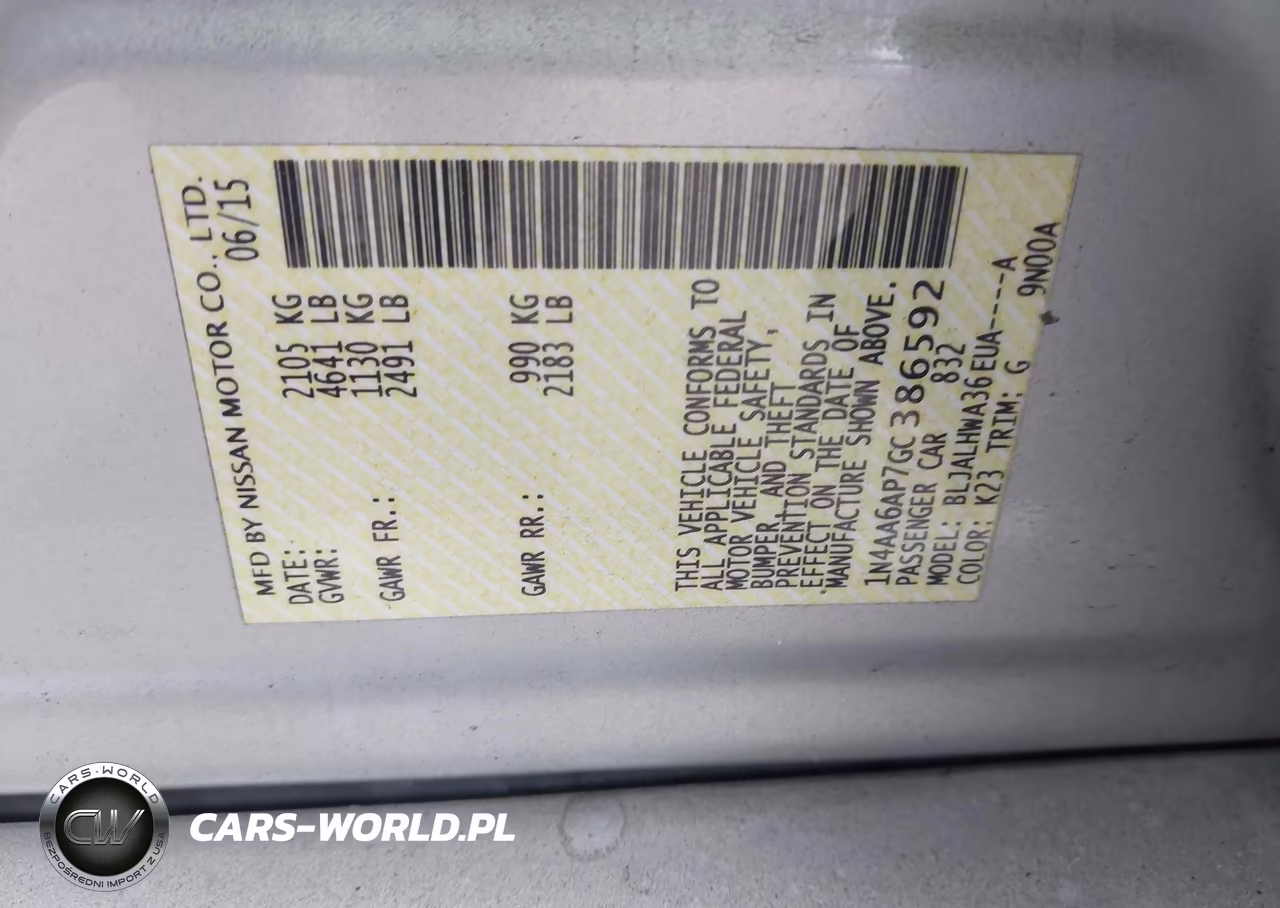 2016 Nissan Maxima 3.5 Platinum VIN:1N4AA6AP7GC386592 - 9