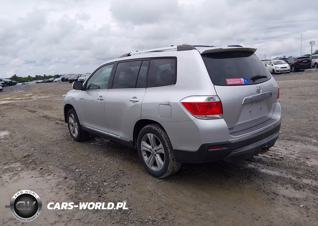 2012 Toyota Highlander Limited V6 VIN:5TDDK3EH5CS170478 - 3