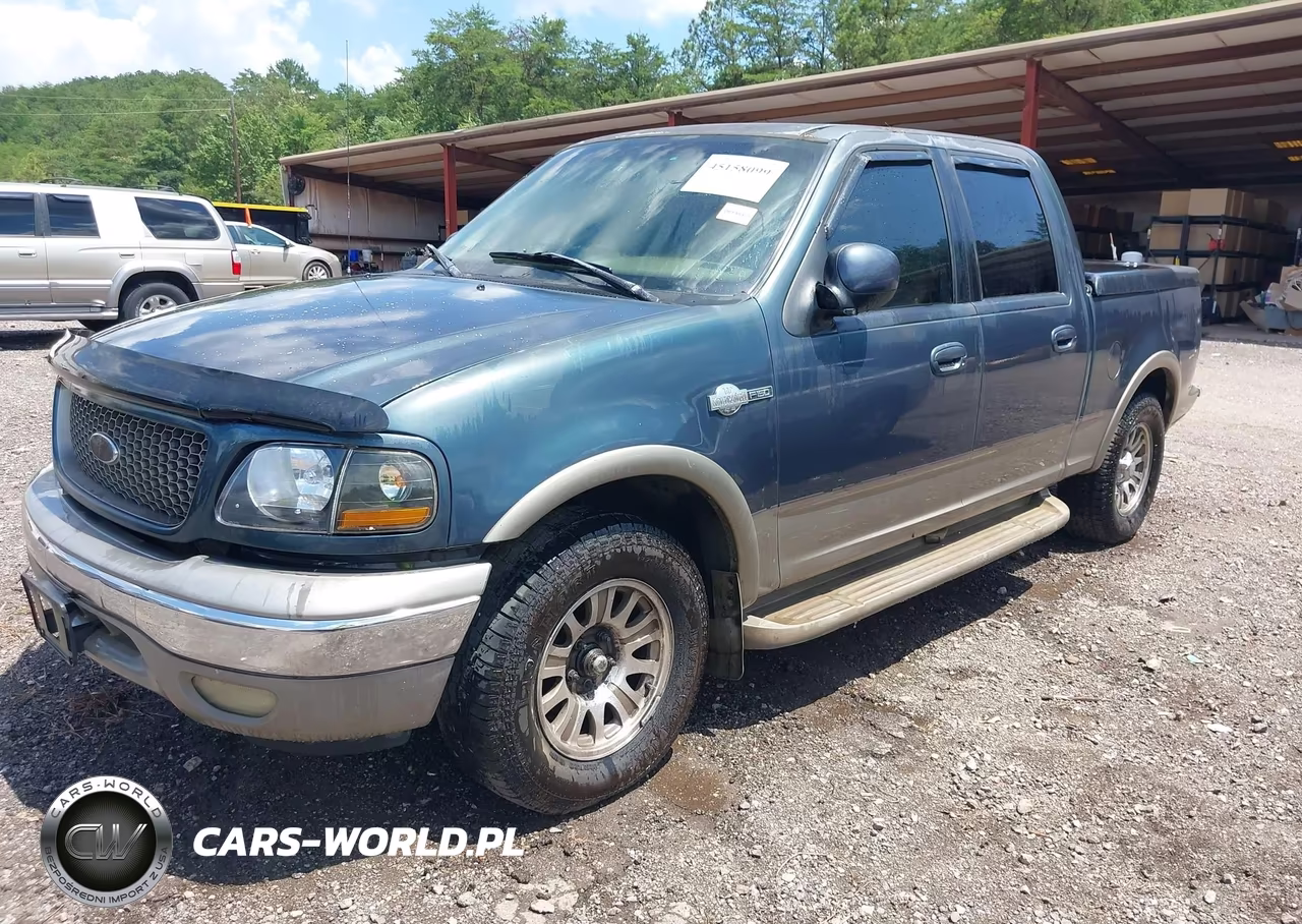 2001 Ford F-150 Supercrew Harley-Davidson Edition-King Ranch Edition-Lariat-Xlt VIN:1FTRW07WX1KB38733 - 2