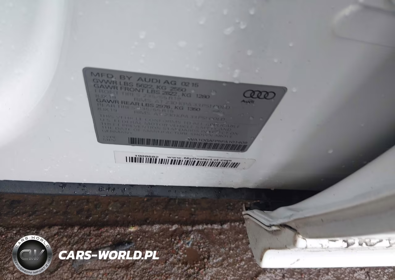 2015 Audi Q5 3.0T Premium Plus VIN:WA1DGAFP5FA101409 - 9