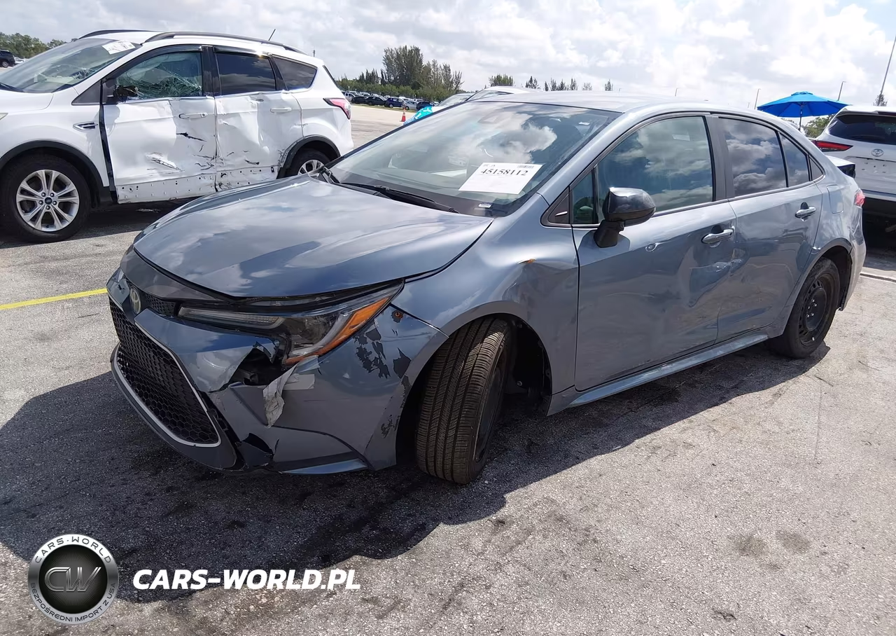 2021 Toyota Corolla Le VIN:5YFEPMAE3MP267776 - 2