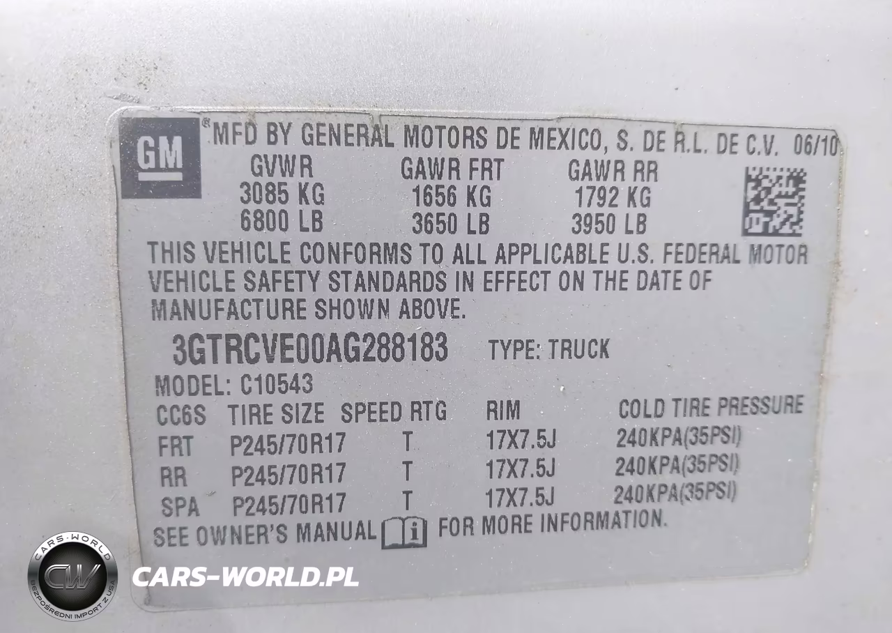 2010 GMC Sierra 1500 Sle VIN:3GTRCVE00AG288183 - 9