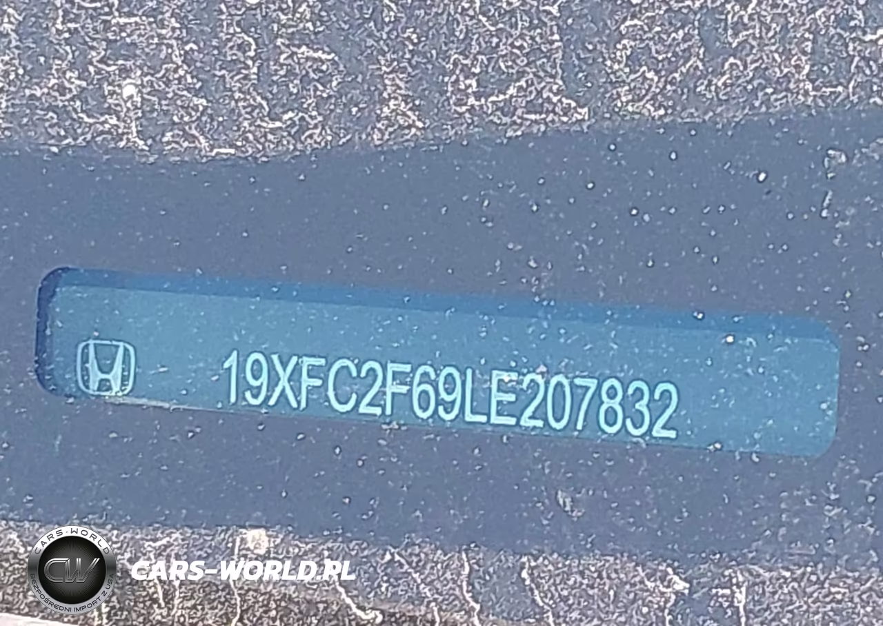 2020 Honda Civic Lx VIN:19XFC2F69LE207832 - 18