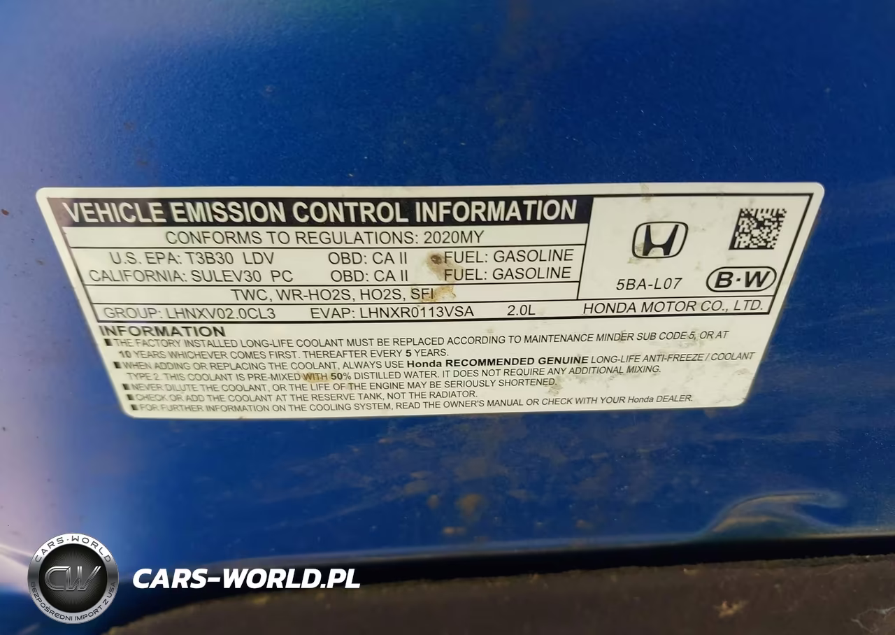 2020 Honda Civic Lx VIN:19XFC2F69LE207832 - 19
