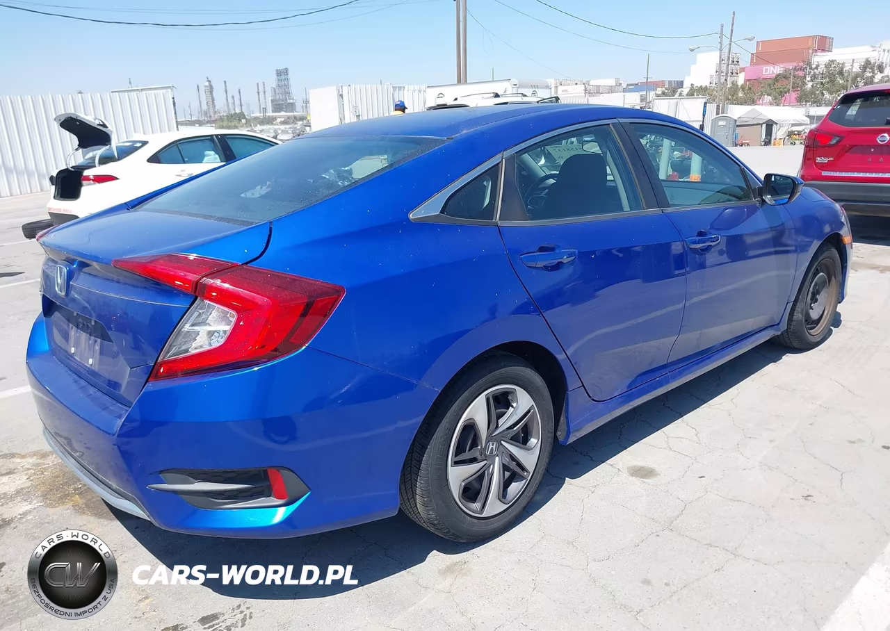 2020 Honda Civic Lx VIN:19XFC2F69LE207832 - 4