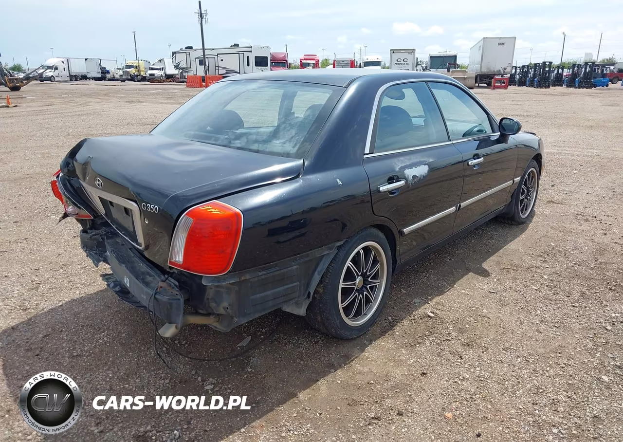2004 Hyundai Xg350 L VIN:KMHFU45E84A325789 - 4