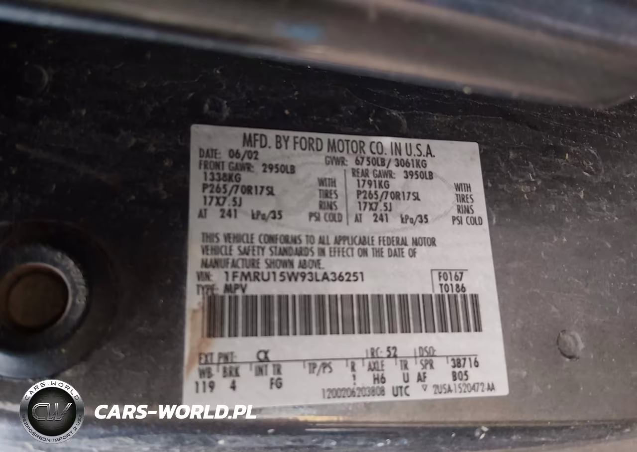2003 Ford Expedition Xlt VIN:1FMRU15W93LA36251 - 9